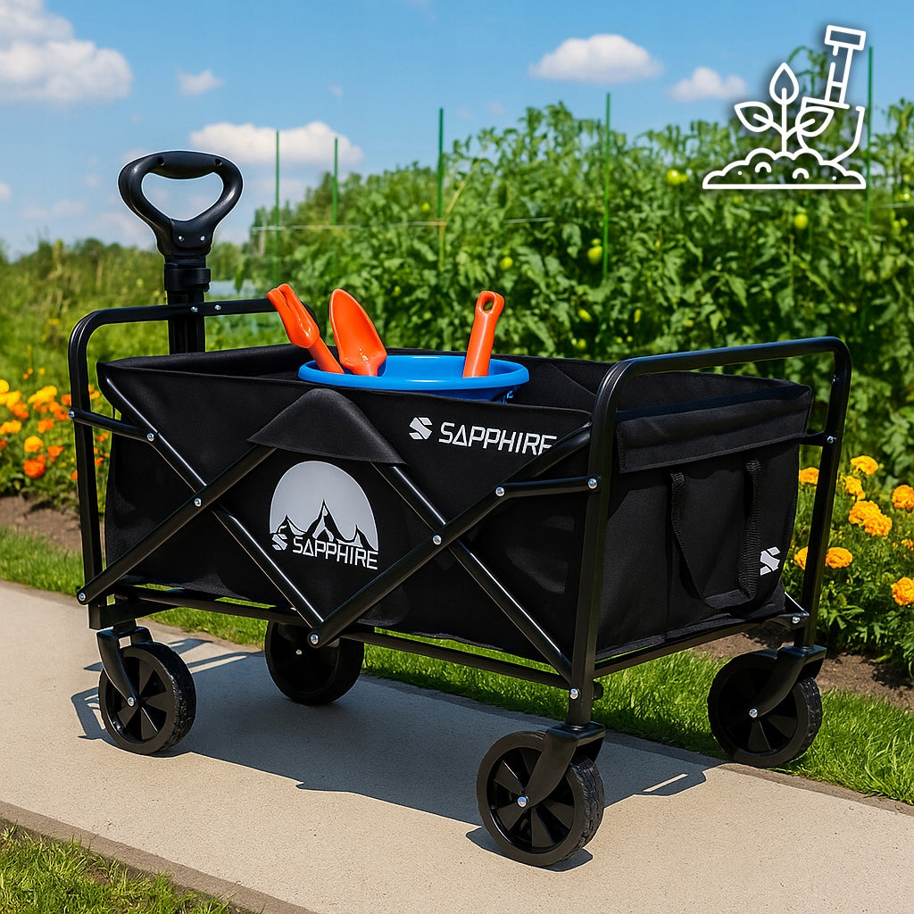 Sodo vežimas - karutis Fluxar SV-1001, 80L