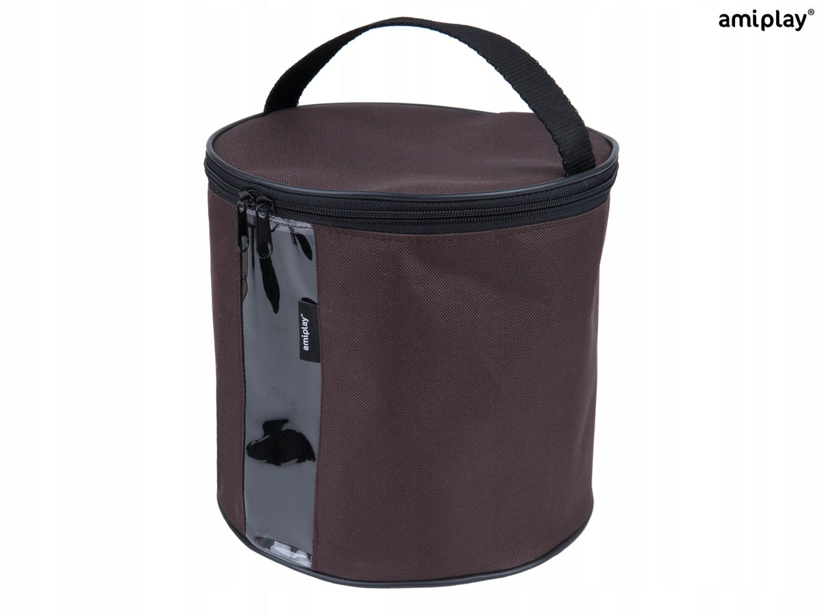 amiplay Food container amiTravel M brown Brand Amiplay