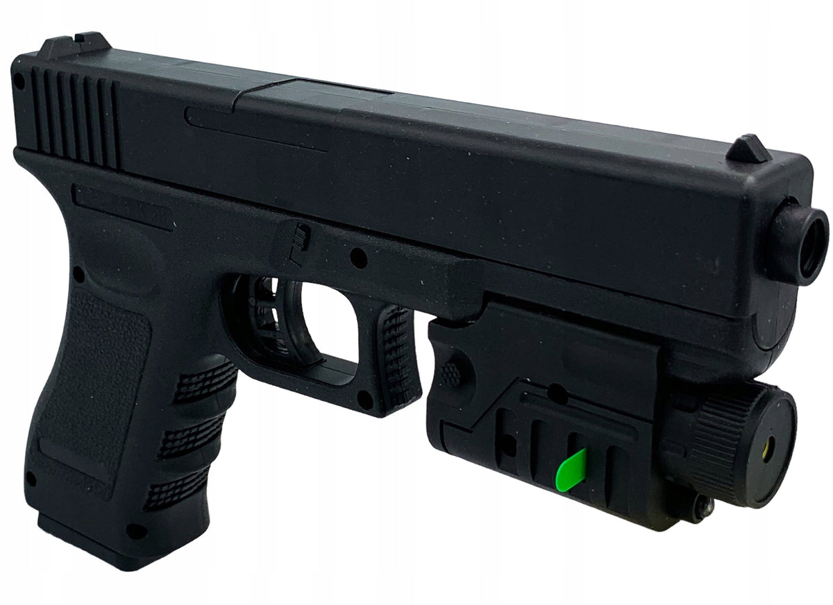 ball gun plastic dummy weapon laser replica