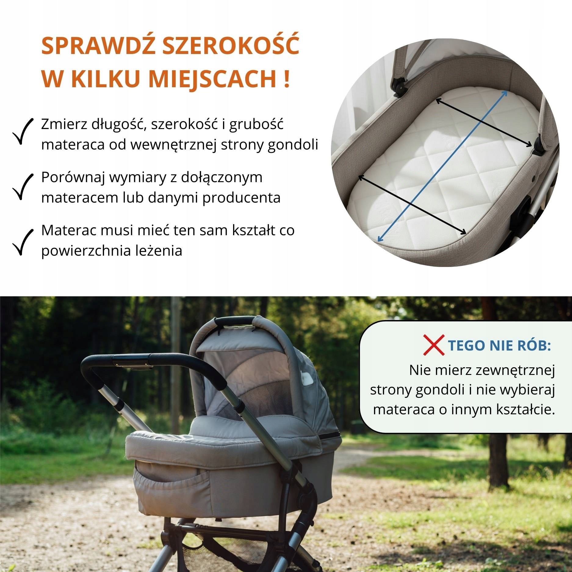 be4home AREO oval mattress for cradle, for babies, 75x35cm, double-sided Brand be4home