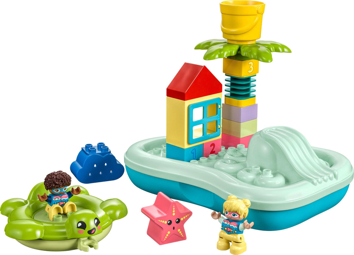 blocks LEGO DUPLO 10989 Water park Figurines Slide Bath Toy EAN (GTIN) 5702017416250
