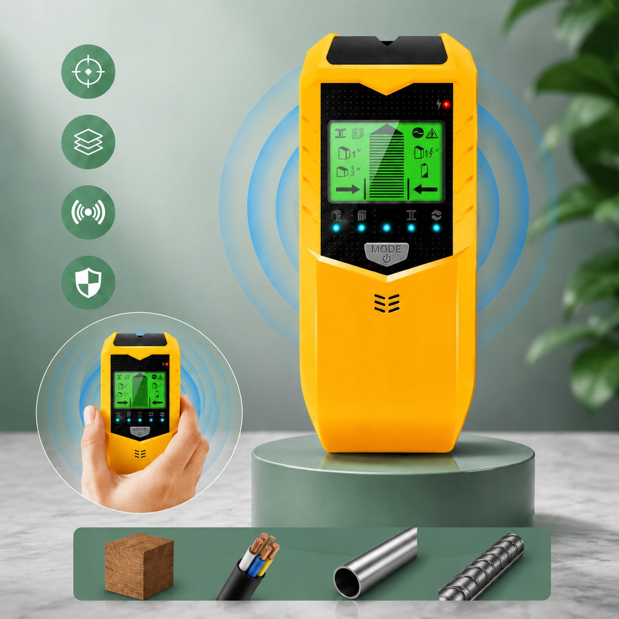 cable finder wire detector in wall electric current detector Manufacturer code YFDZ-6974832394597