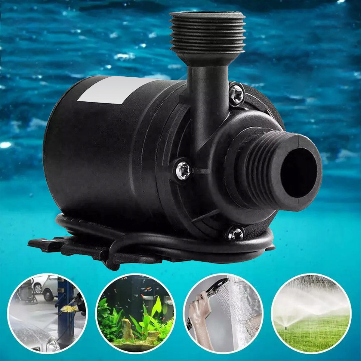 Vandens siurblys, 800 l/val., 12V, 19W