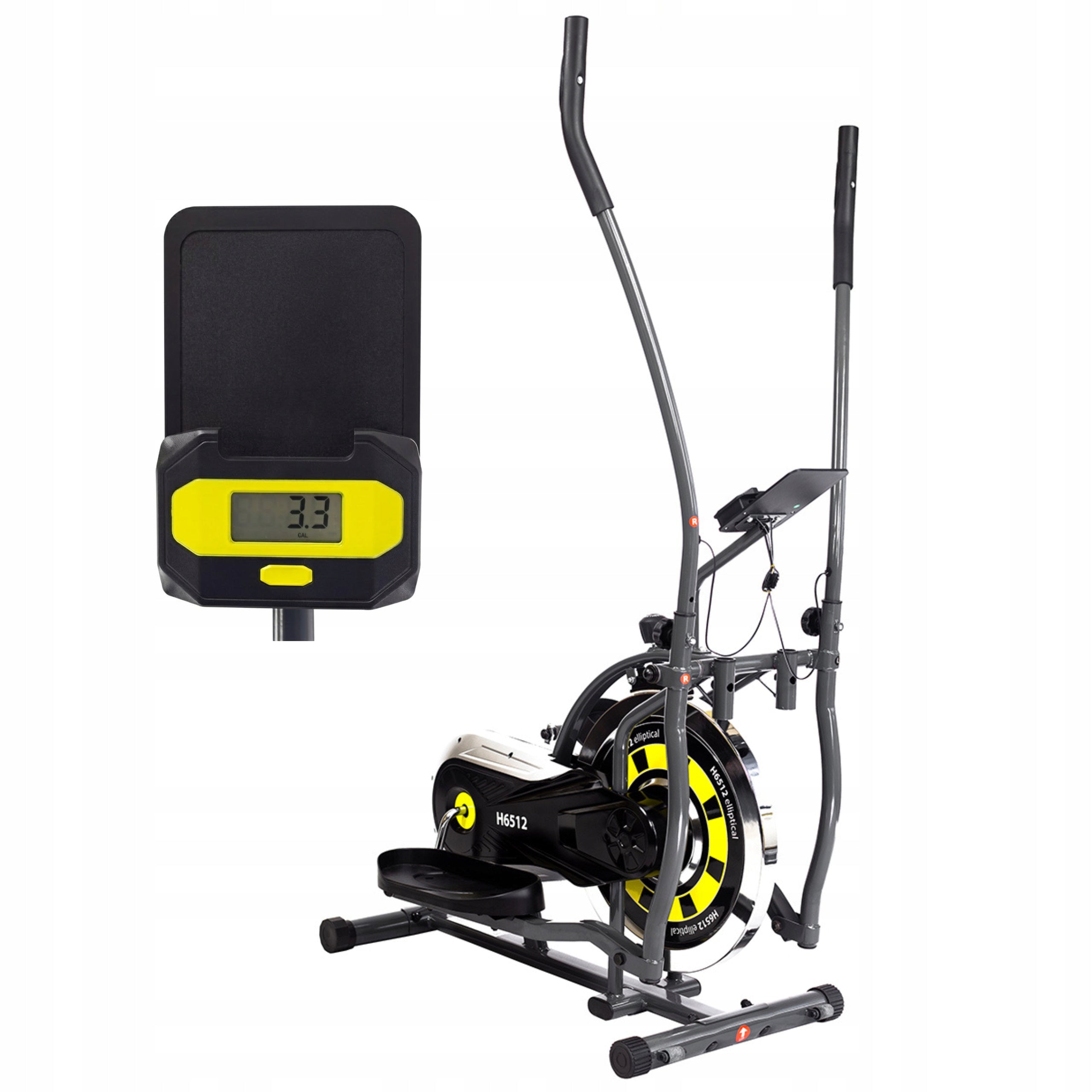elliptical cross trainer with pulse measurement stationary elliptical trainer HMS