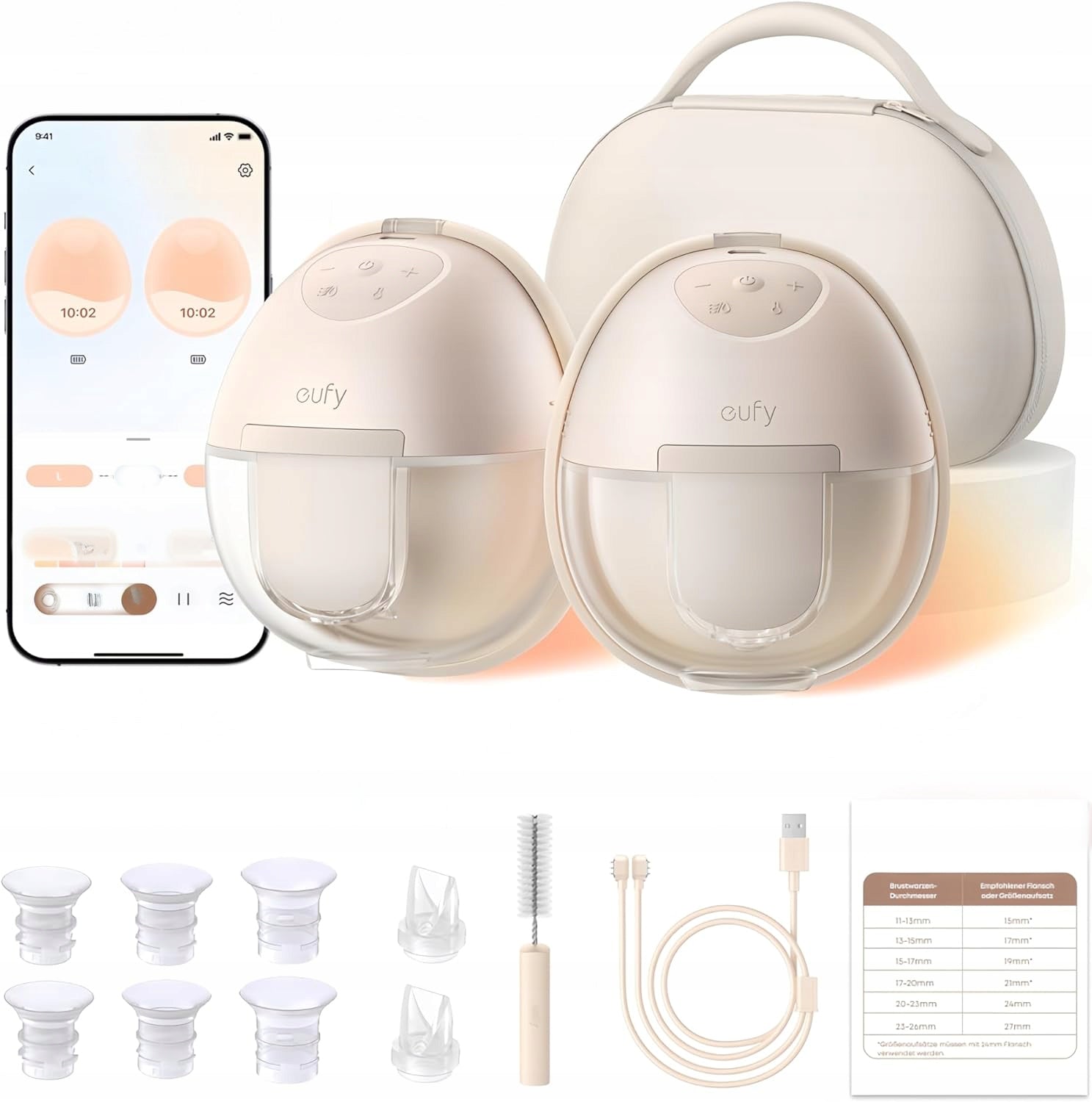 eufy Security S1 Pro Portable Breast Pump, Touchless Electric Breast Pump Medical device no