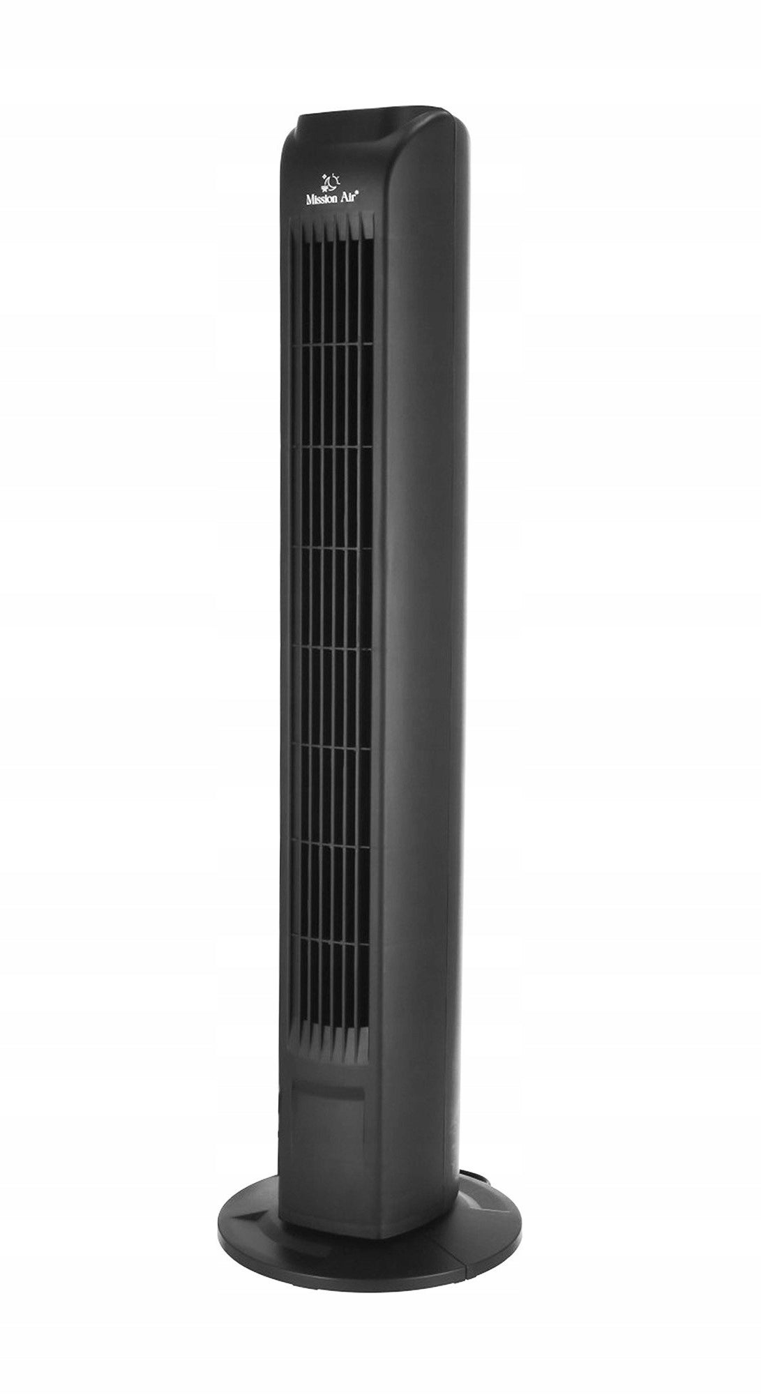 fan COLUMN FAN standing floor quiet swing TOWER FAN black