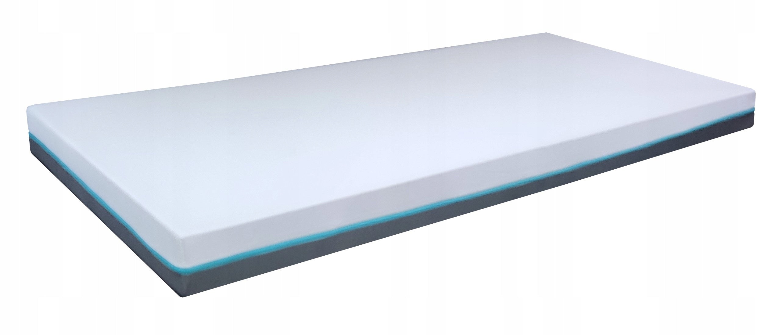 foam mattress 180x90x8 for a cot, medium hard, certified
