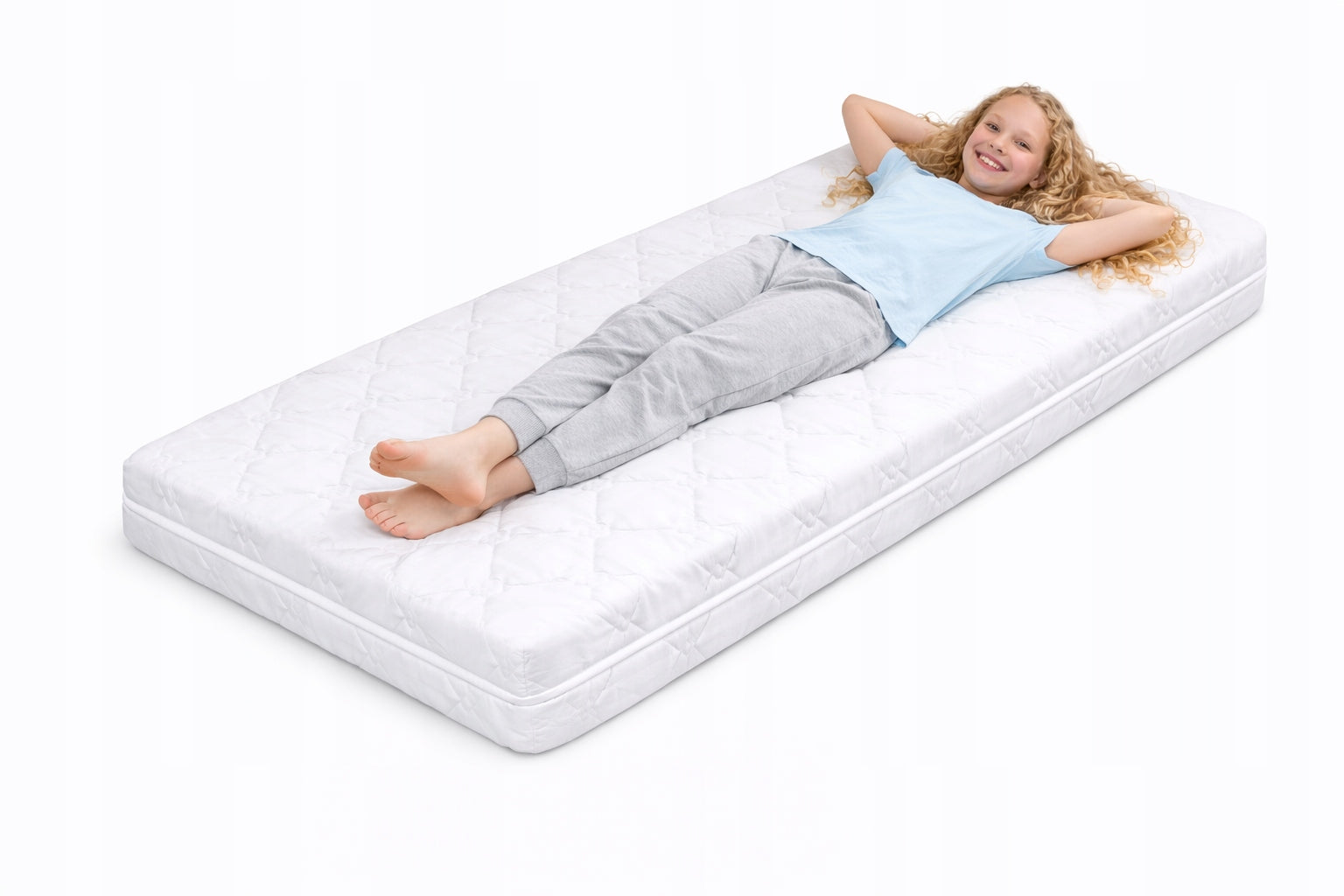 foam mattress 190x90x10 anti-allergic CERTIFIED quilted for baby Manufacturer code MP PIK BL 190/90/10