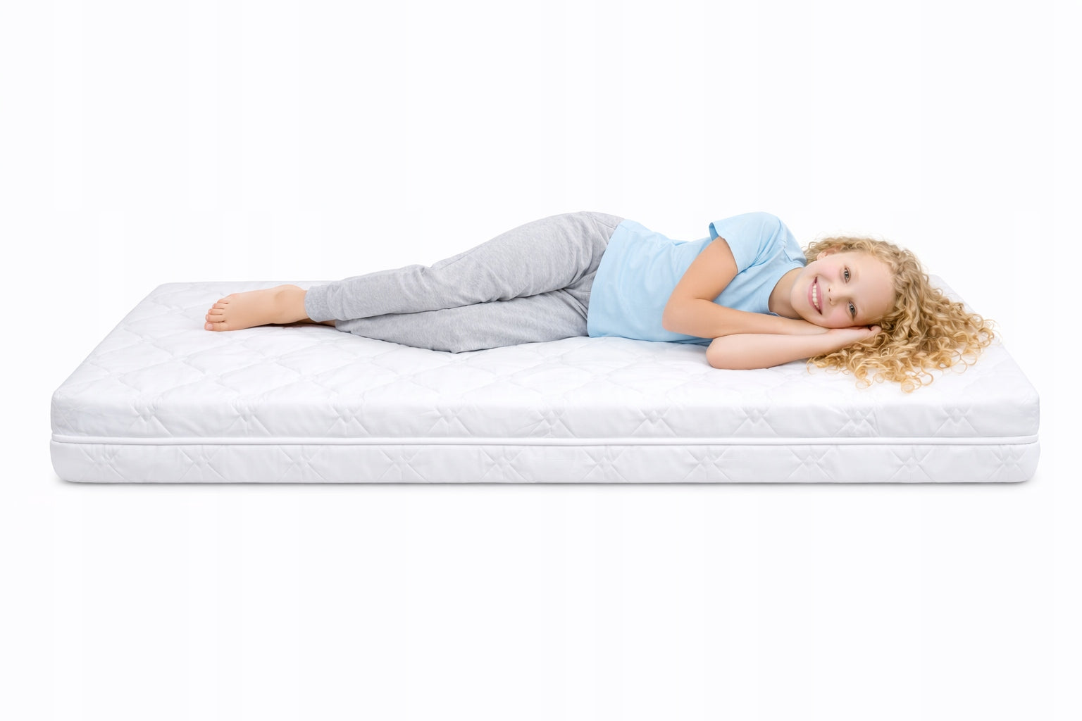 foam mattress 190x90x10 anti-allergic CERTIFIED quilted for baby