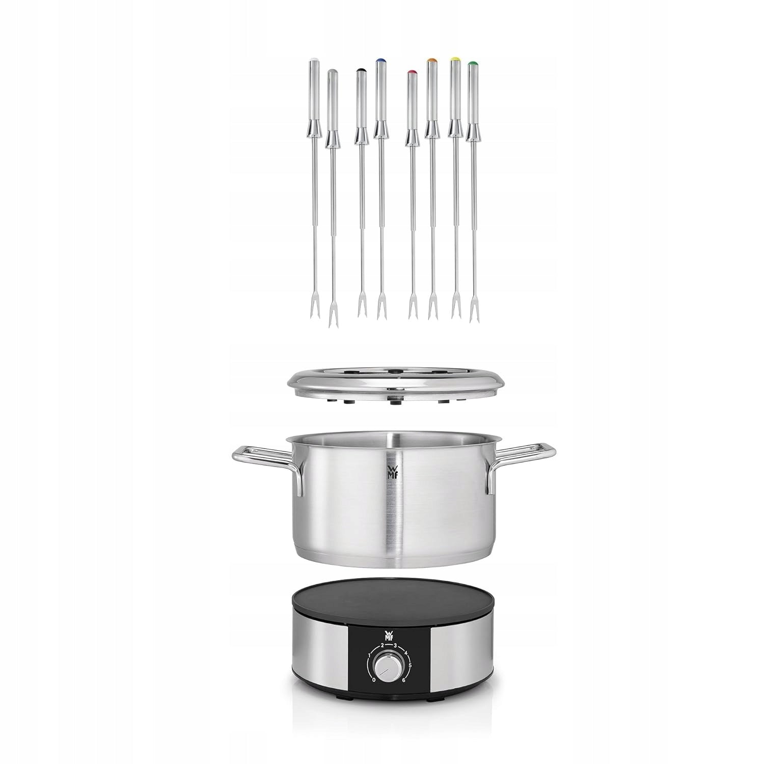 fondue set for 8 people, 1400 W, temperature control, 1,2 l Brand no brand