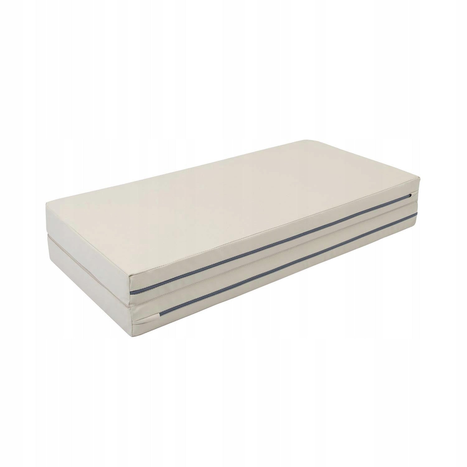 gymnastic mattress Gamma 100x100x8 two-piece with cutouts Brand Małpiszon