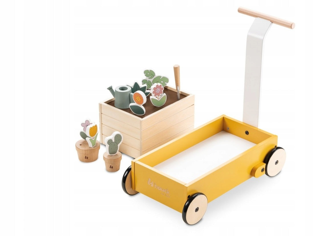 hauck Learn to Walk help you learn to walk with a gardener, stroller to Color green