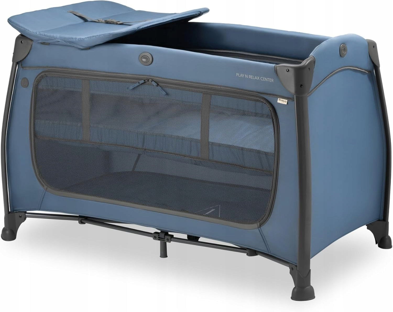 hauck Play N Relax Center travel cot with suspension and