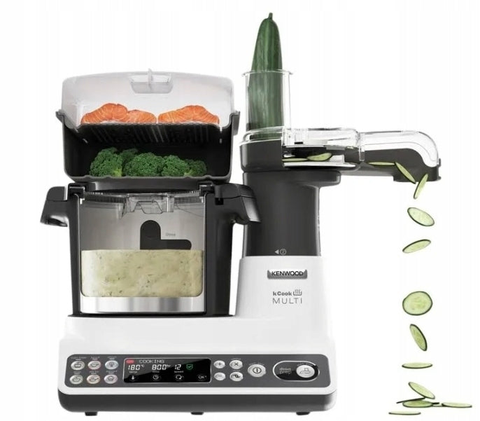 iCook Kenwood CCL401WH Multifunction Food Processor with Cooking Function