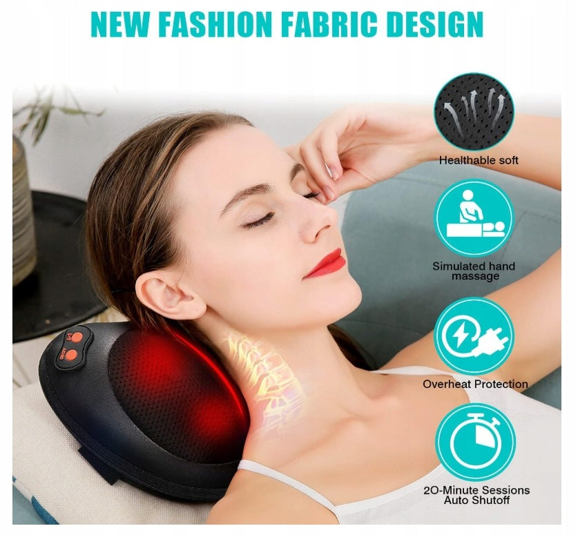 iKristin massager Shiatsu pillow for back neck with heating Manufacturer code 6974130115504