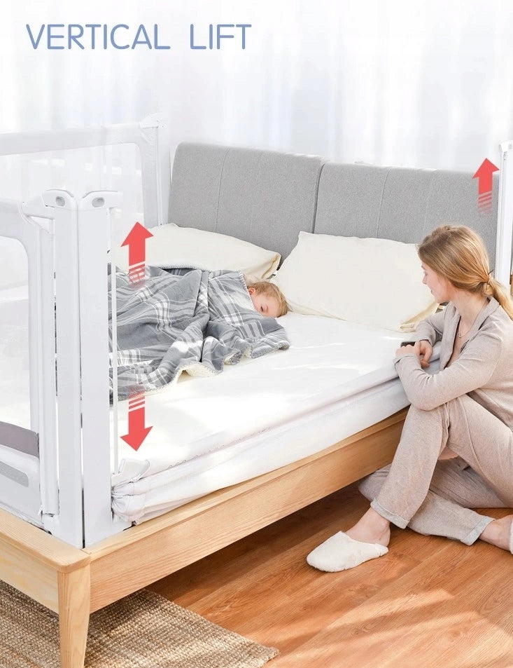 iMex zábrana na postel PREMIUM 120 cm světle šedá Manufacturer code W5309