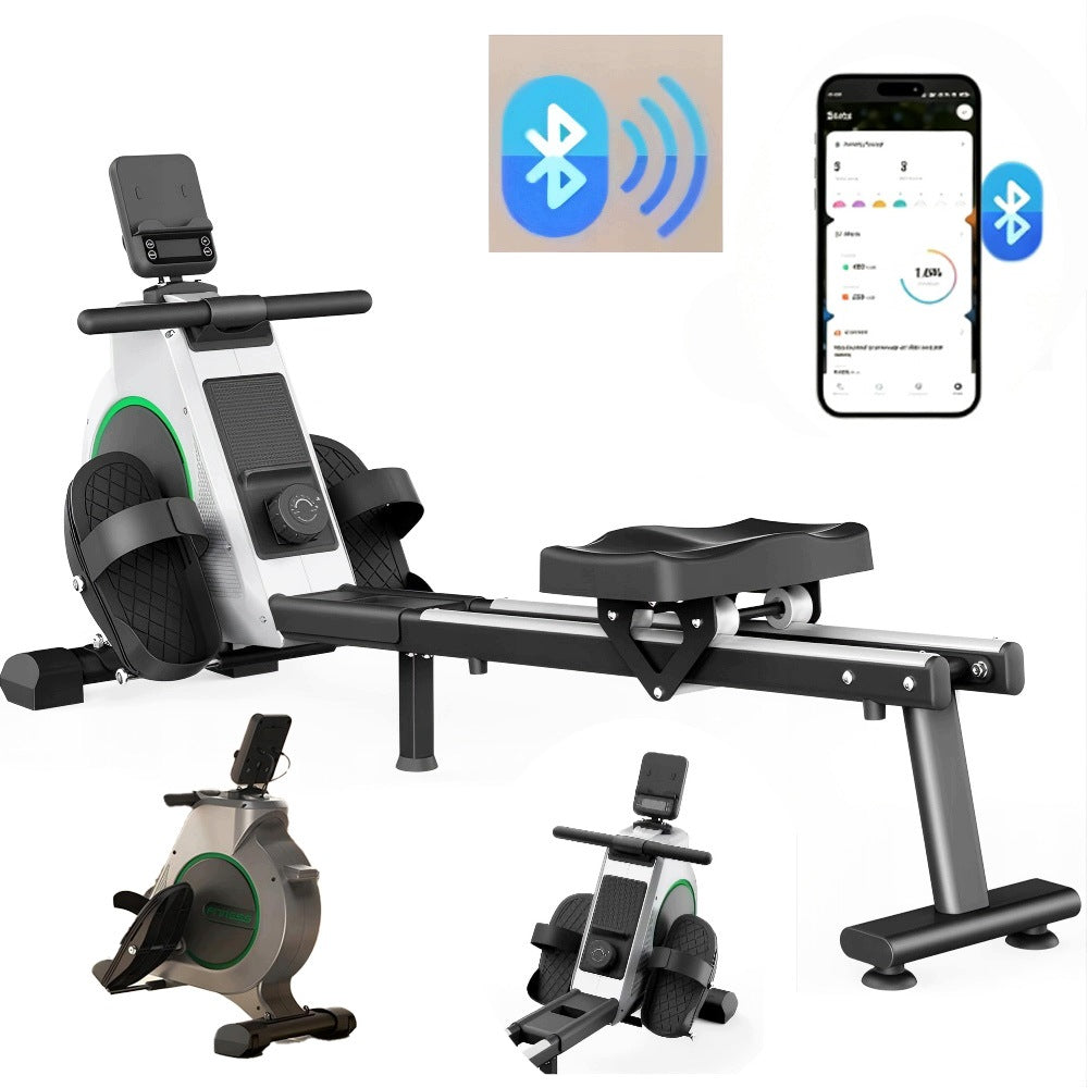 iScooter QK530 Training Rowing Machine Compact for Cardio at Home Bluetooth