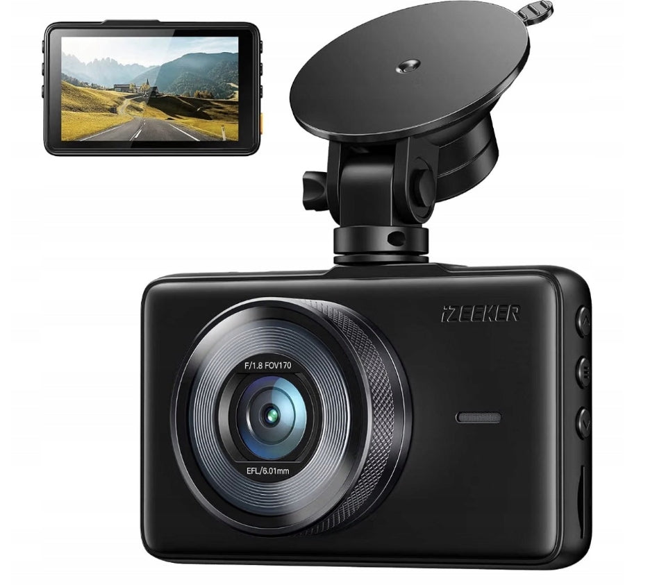iZEEKER Full HD 1080P Video Recorder Car Camera Night Mode
