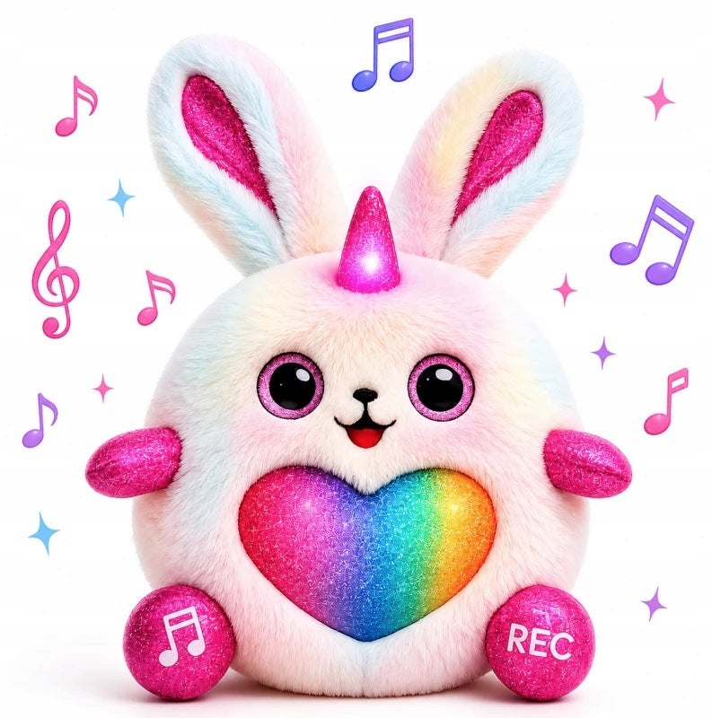 interactive stuffed animal plush toy unicorn bunny gift for child Brand poony