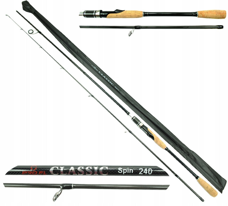 lightweight spinning rod CLASSIC SPIN 2,4m 10-30g PRO FL PIKE ZANDER