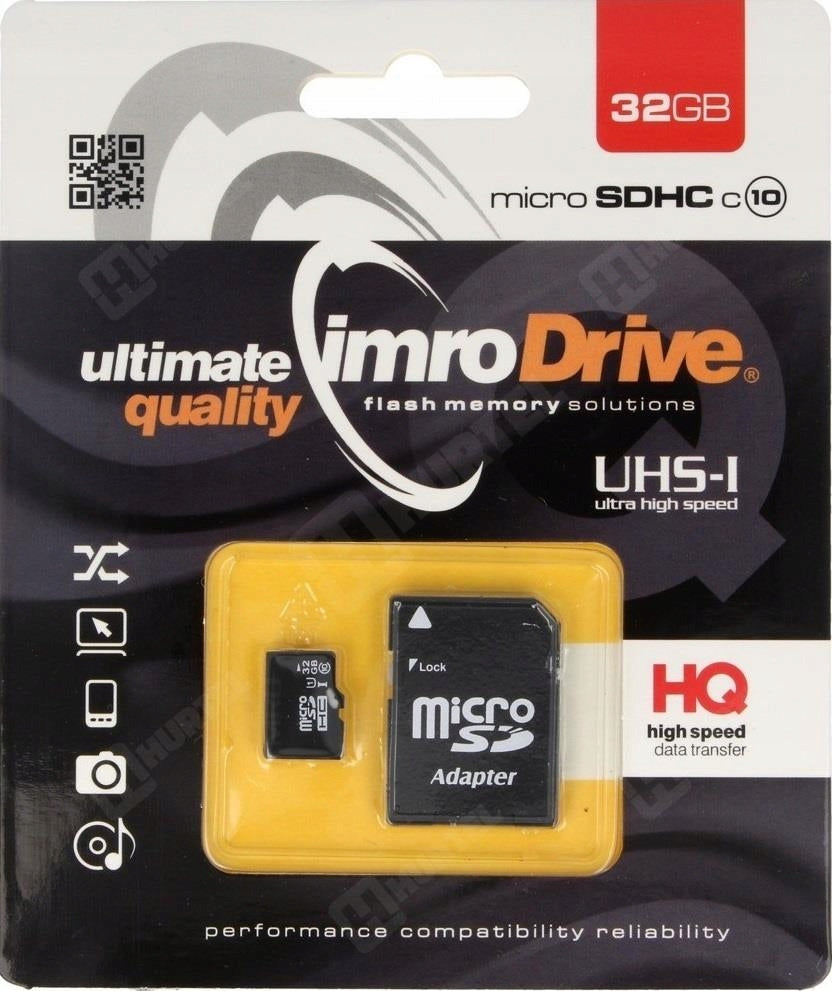 microSD card IMRO KARSD IMRO 32GB C10 32GB UHS-I + adapter