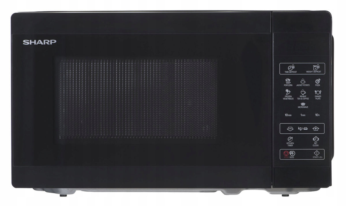 new Freestanding microwave oven SHARP YC-MS02E-B Packaging status original
