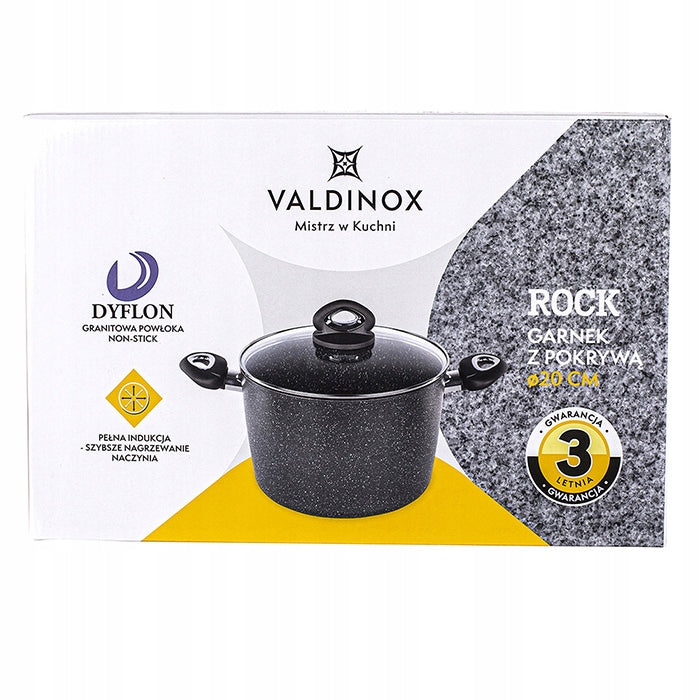 pot VALDINOX ROCK 3,2 liter with lid 20cm ALTOM DESIGN Manufacturer code 0204002285
