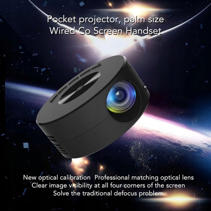 projector portable smart full HD android tv USB YT200 MINI Model projector przenośny telefonu