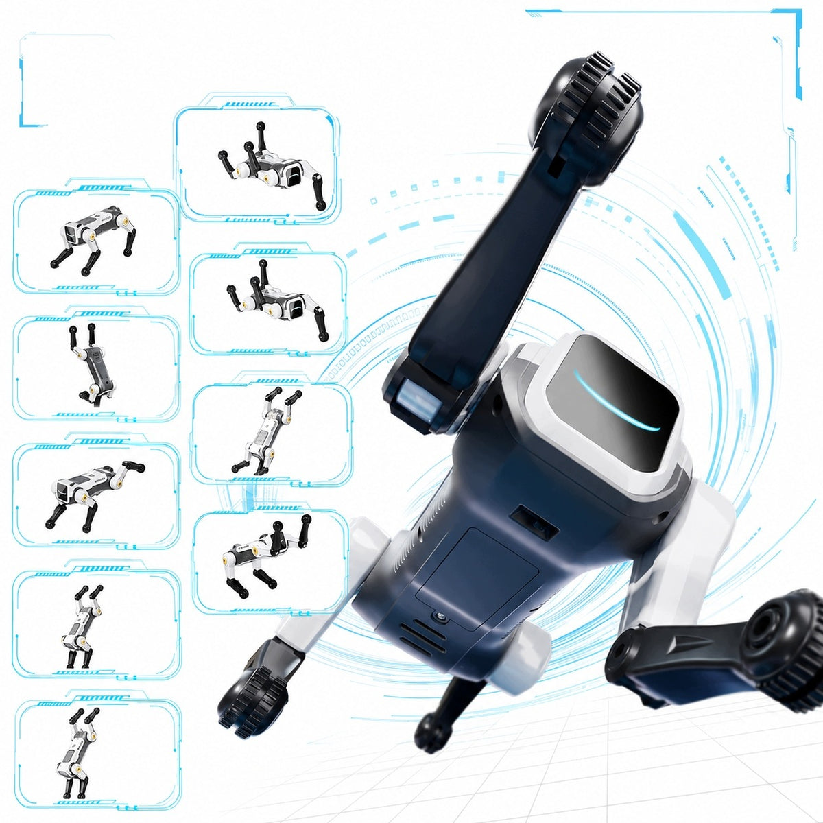 robot dog Voice-controlled, performing effective flips Brand Huayi