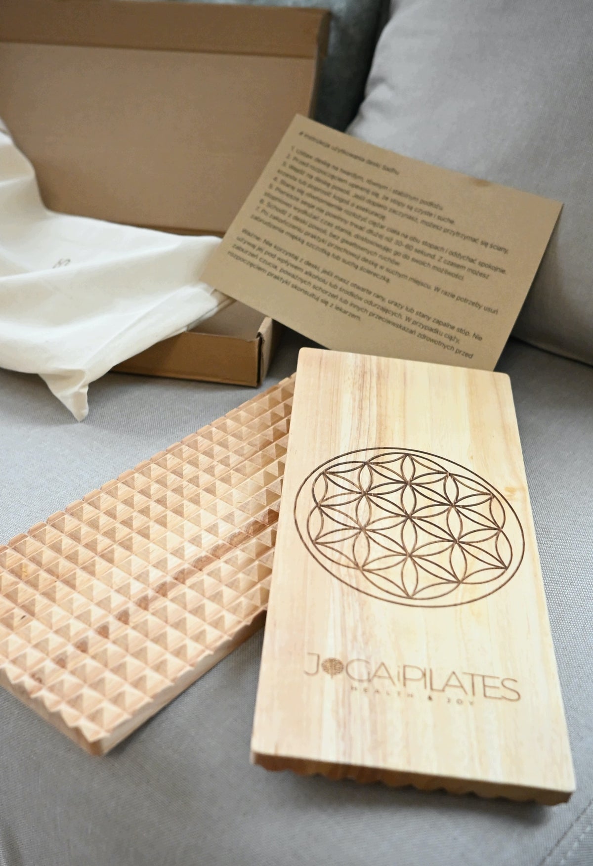 sadhu board with wooden spikes for acupressure 8mm Packaging status original