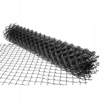 * sale * Anthracite braided mesh 1m x10m, wire 2,4 mm ,eye 60 mm