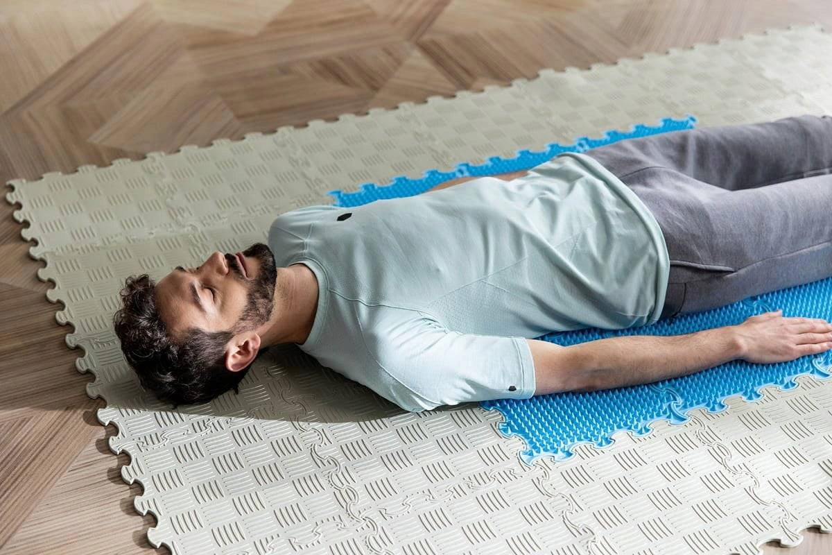 sensory mat Hard spikes (stiff) 1 pc - purple Brand Ortoto