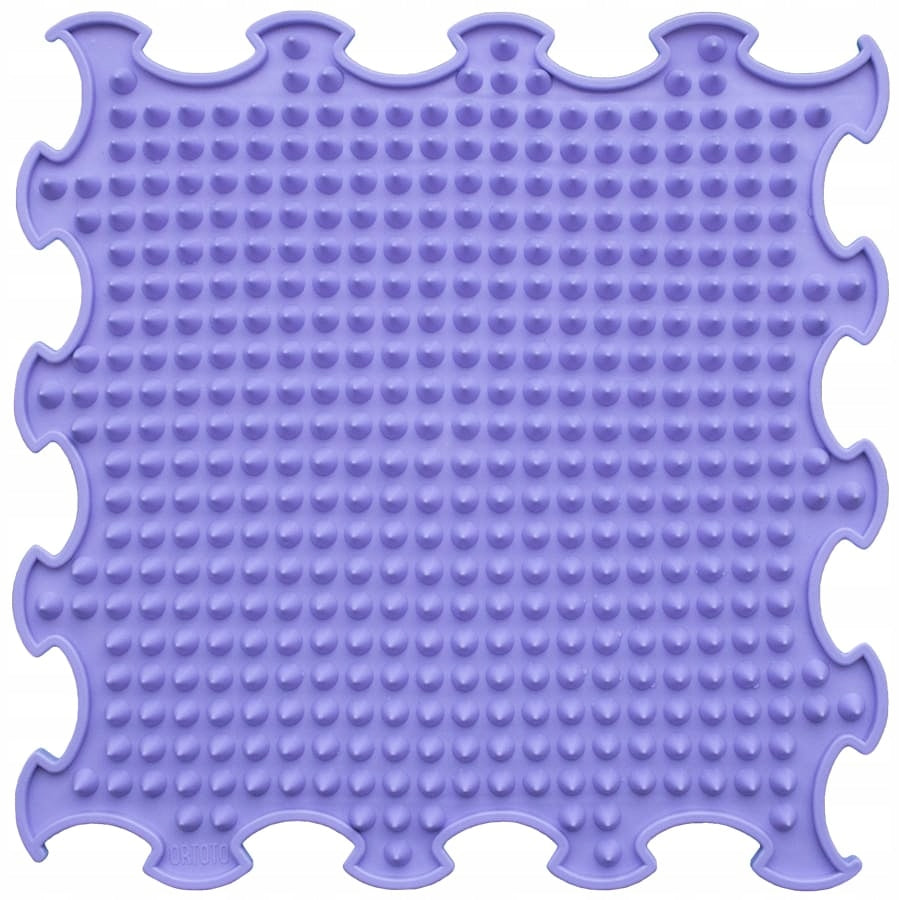 sensory mat Hard spikes (stiff) 1 pc - purple