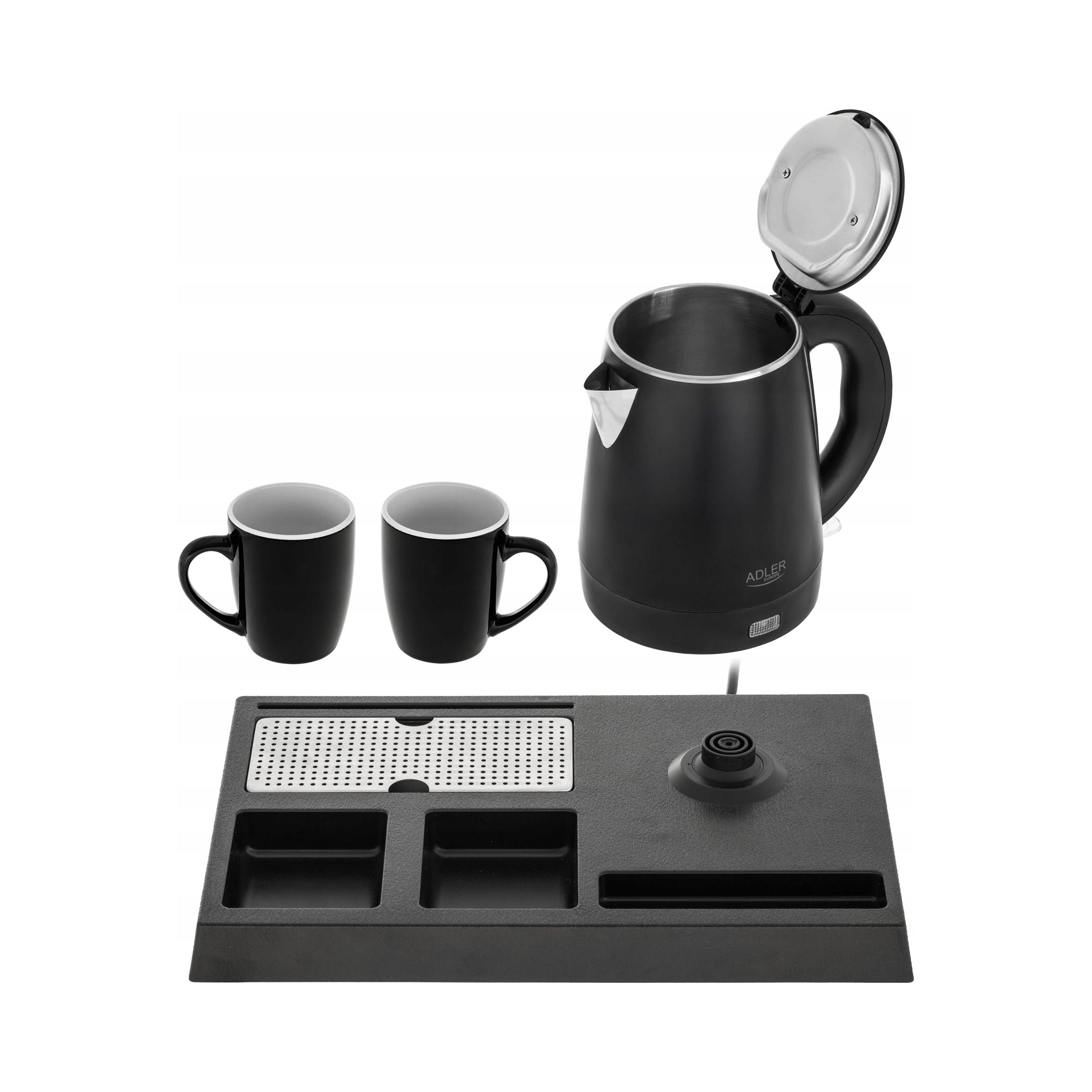 set Electric kettle hotel welcome tray set