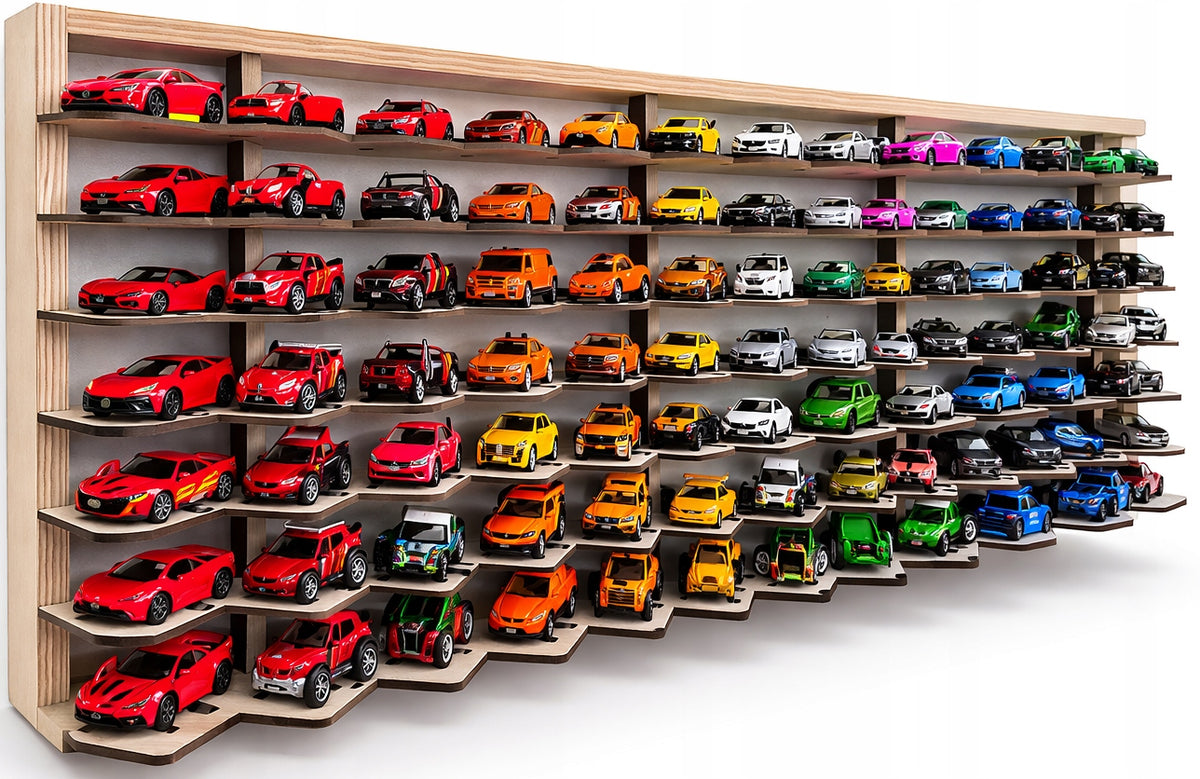 shelf for cars resoraki 126 seats organizer DISPLAY White cars