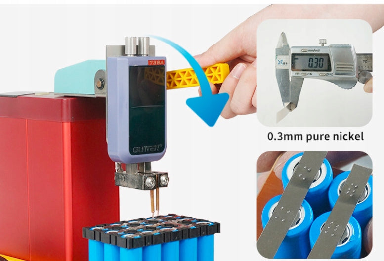 spot welding machine for cells 18650 professional battery welding machine 1800A Brand no brand