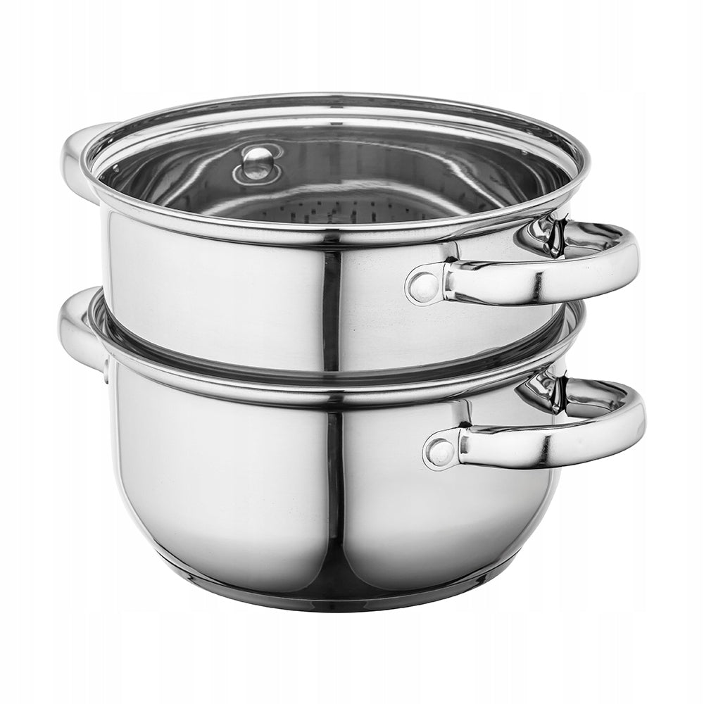 stainless steel pot for steaming 18cm, 3 elements FABIO ALTOM DESIGN Manufacturer code 020400488