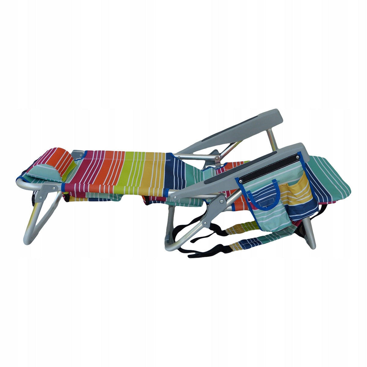 sun lounger MULTICOLOR beach, ALUMINUM, garden. Brand Trizand