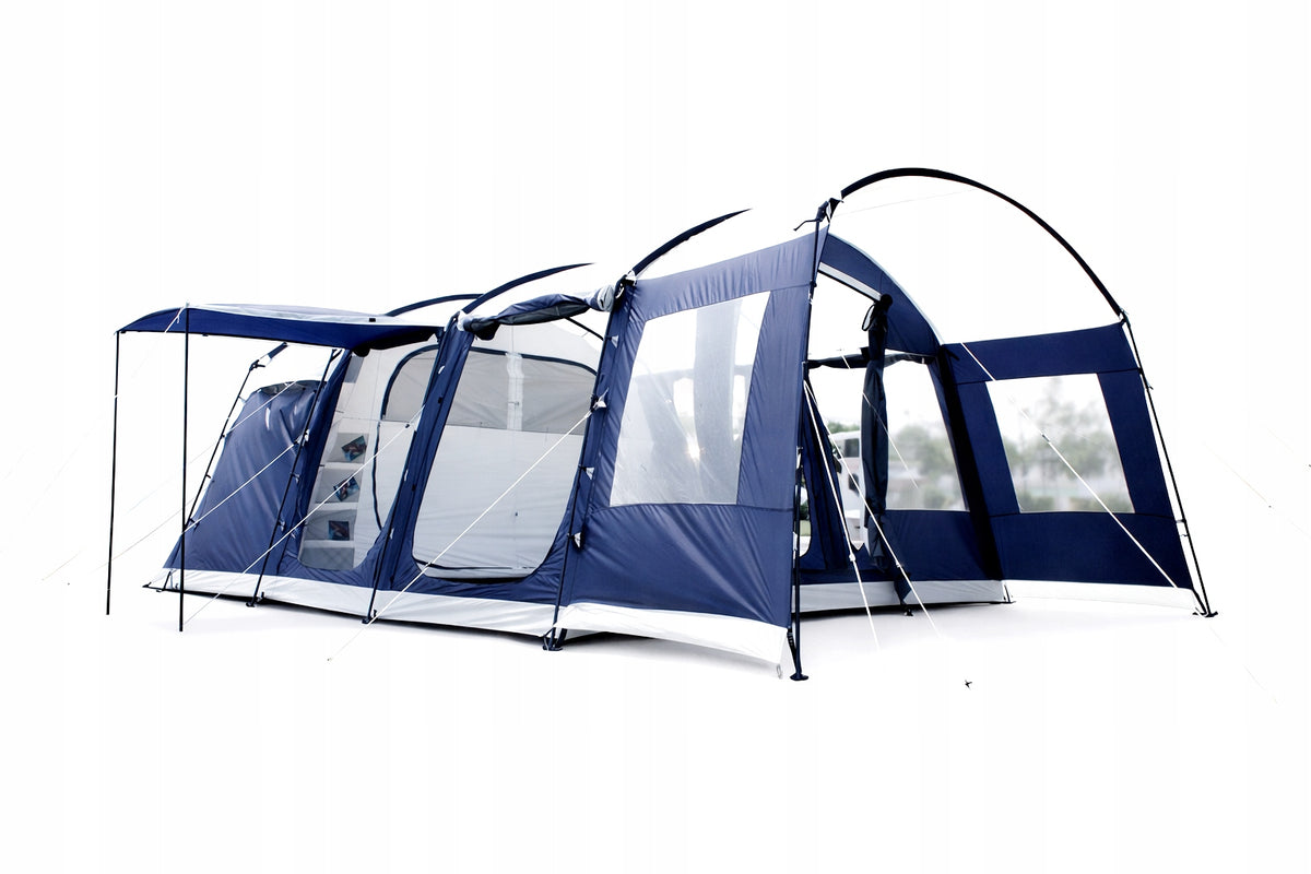 top24sport High Tent MONTREAL XXL 6-12 people 5000mm Integrated floor Packaging status original