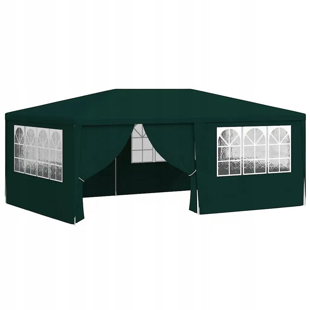 vidaXL Party tent with walls, 4x6 m, green, 90 g/m² Manufacturer VidaXL