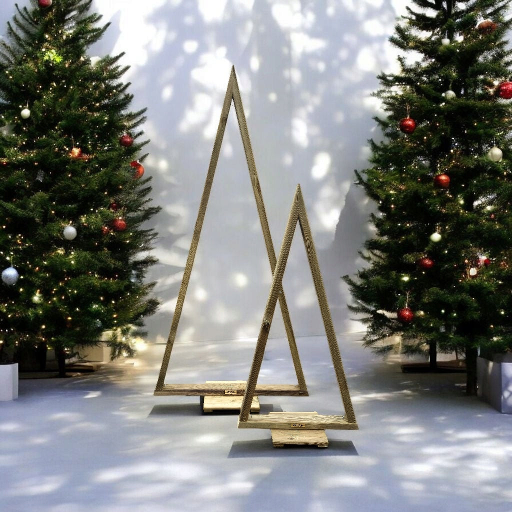 wooden Christmas tree SET garden terrace 115-166 cm Manufacturer code 165703