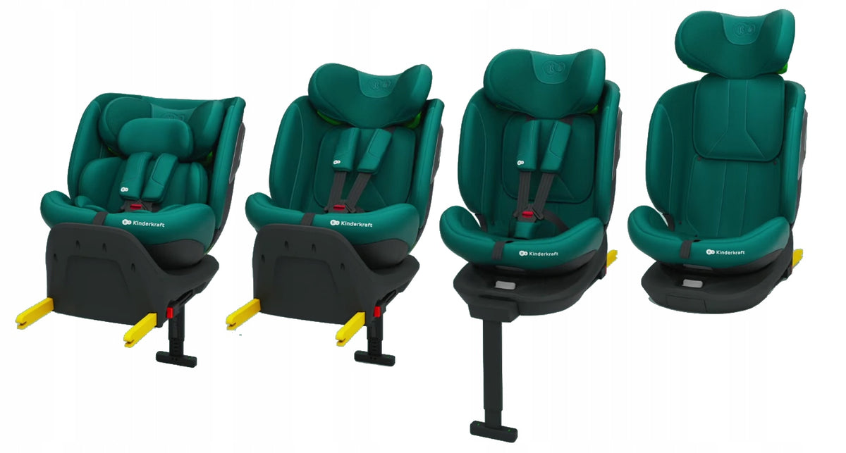 0 36 ISOFIX SWIVEL CAR SEAT WITH KINDERKRAFT I-360 2 PLUS BASE Manufacturer code KCI36002BLKPL00