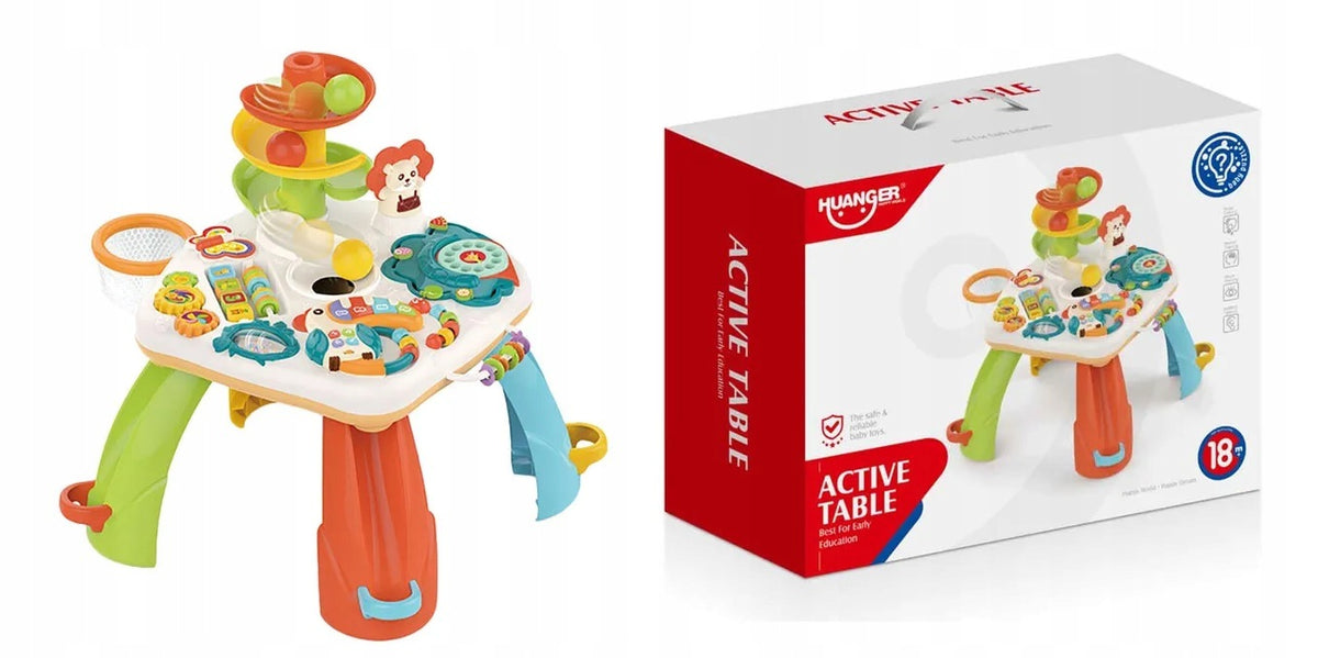 0519 Educational Table Interactive Kids Ball Track Piano SCIENCE