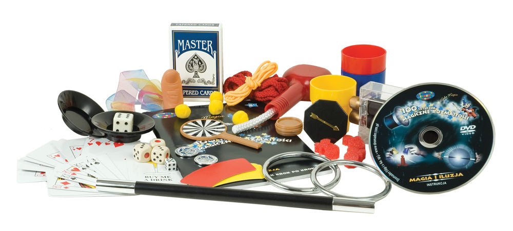 0618 LITTLE MAGICIAN DVD MAGIC TRICKS 100 spells DROMADER Manufacturer code ZD-0618