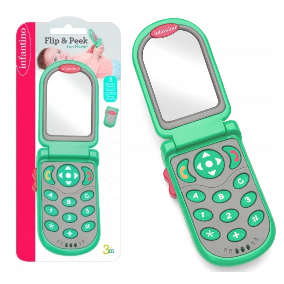 063073 INTERACTIVE PHONE WITH SOUND INFANTINO