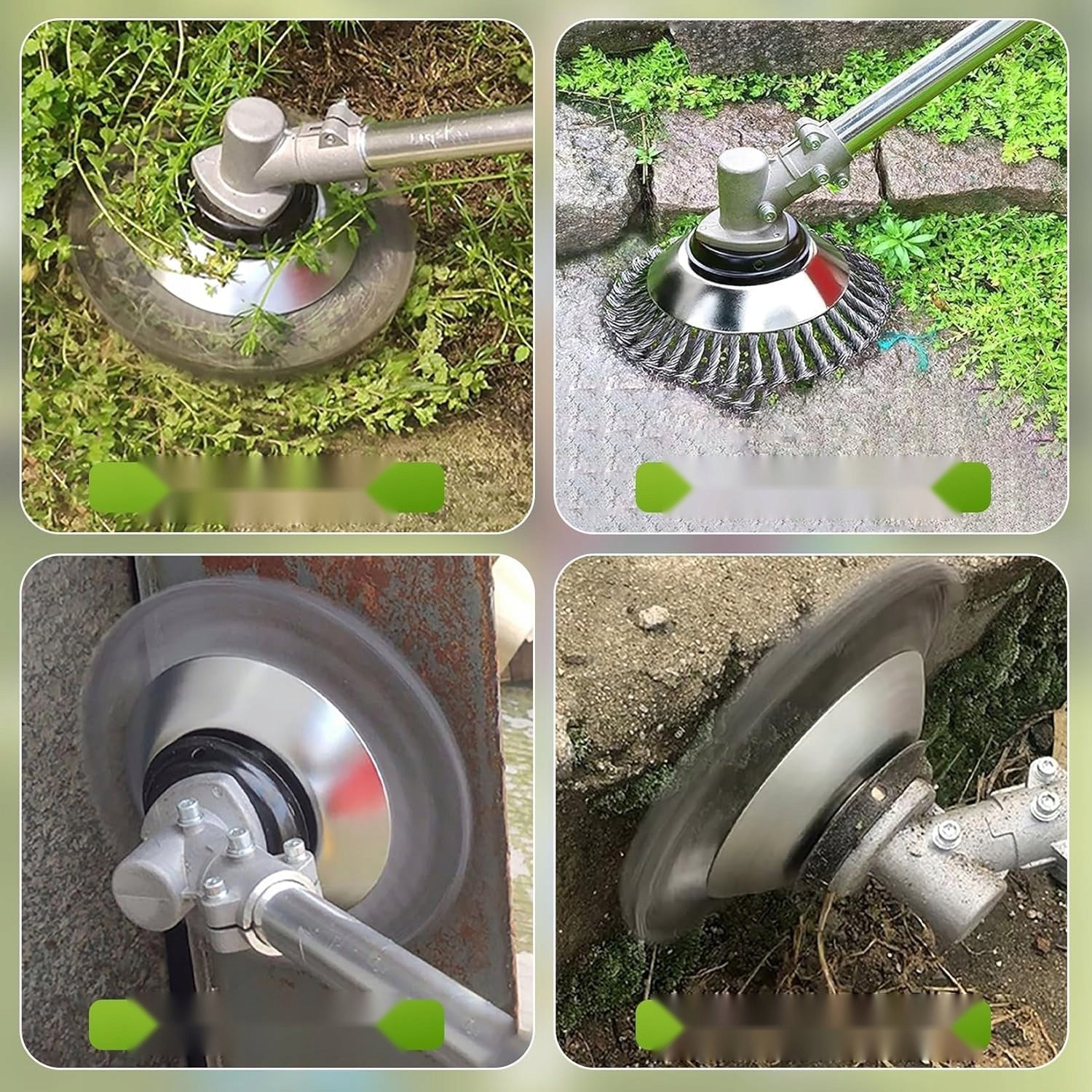 Apvalus 200 mm plieno trosas žoliapjovei