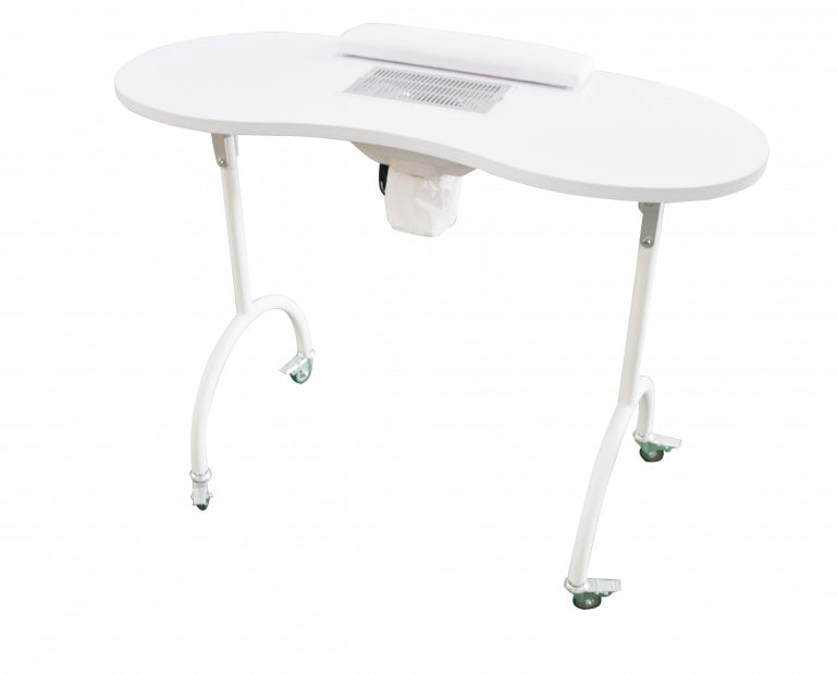 Mobilus manikiūro stalas Catrine su talpa