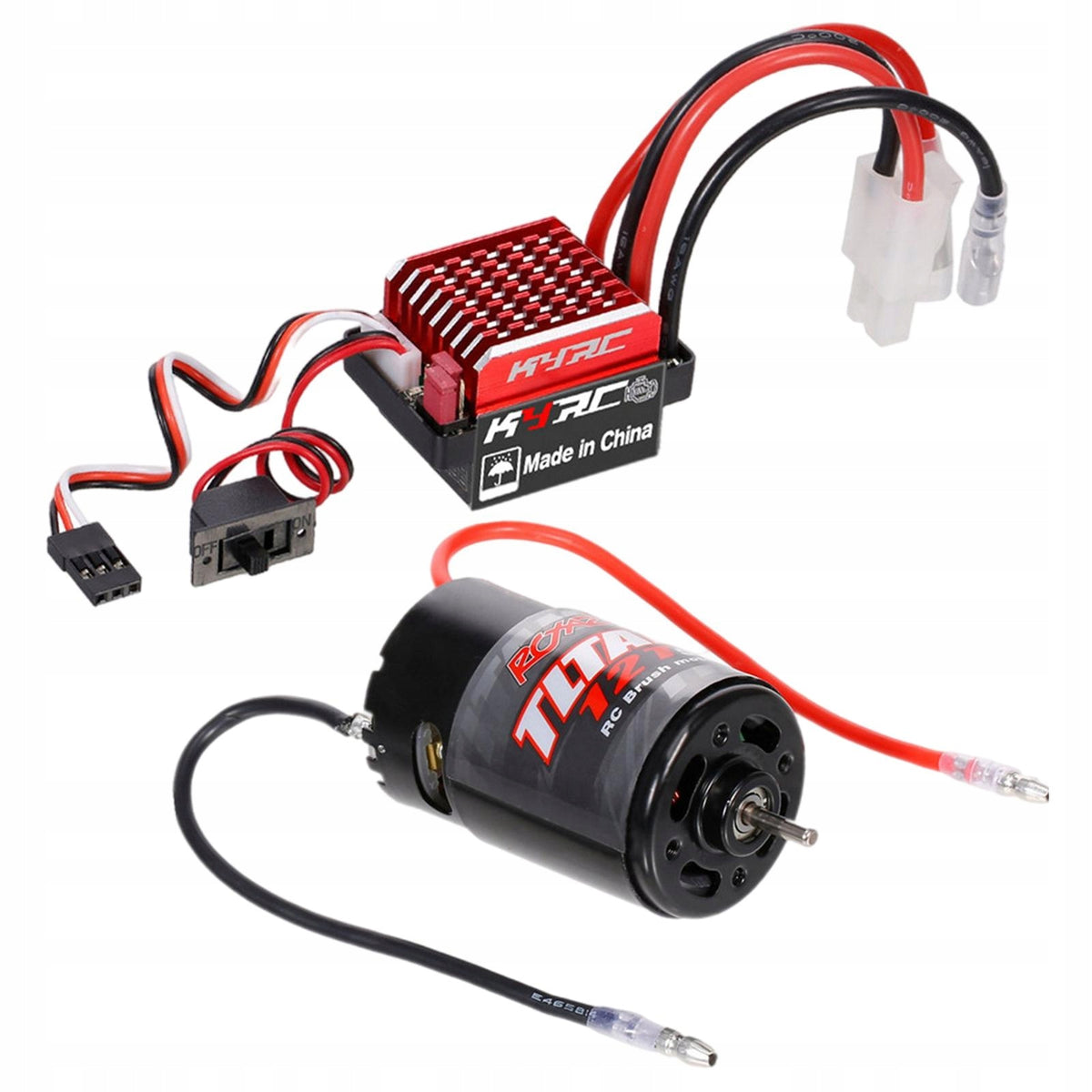 1/10 550 Brushed Motor & 60A/320A ESC Spare Parts Brushed Motor ESC 12T