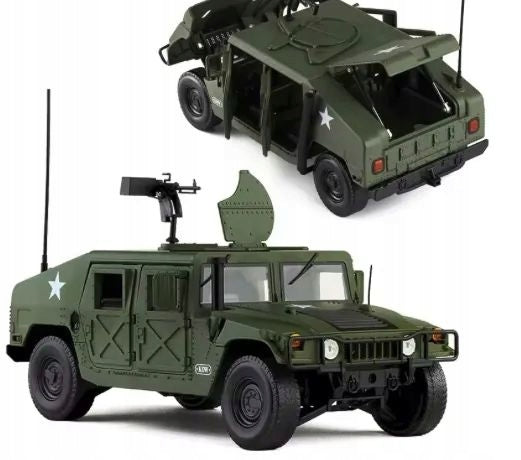 1:18 SCALE MODEL CAR METAL HUMMER JEEP MILITARY OFF-ROAD VEHICLE Manufacturer code CA-143