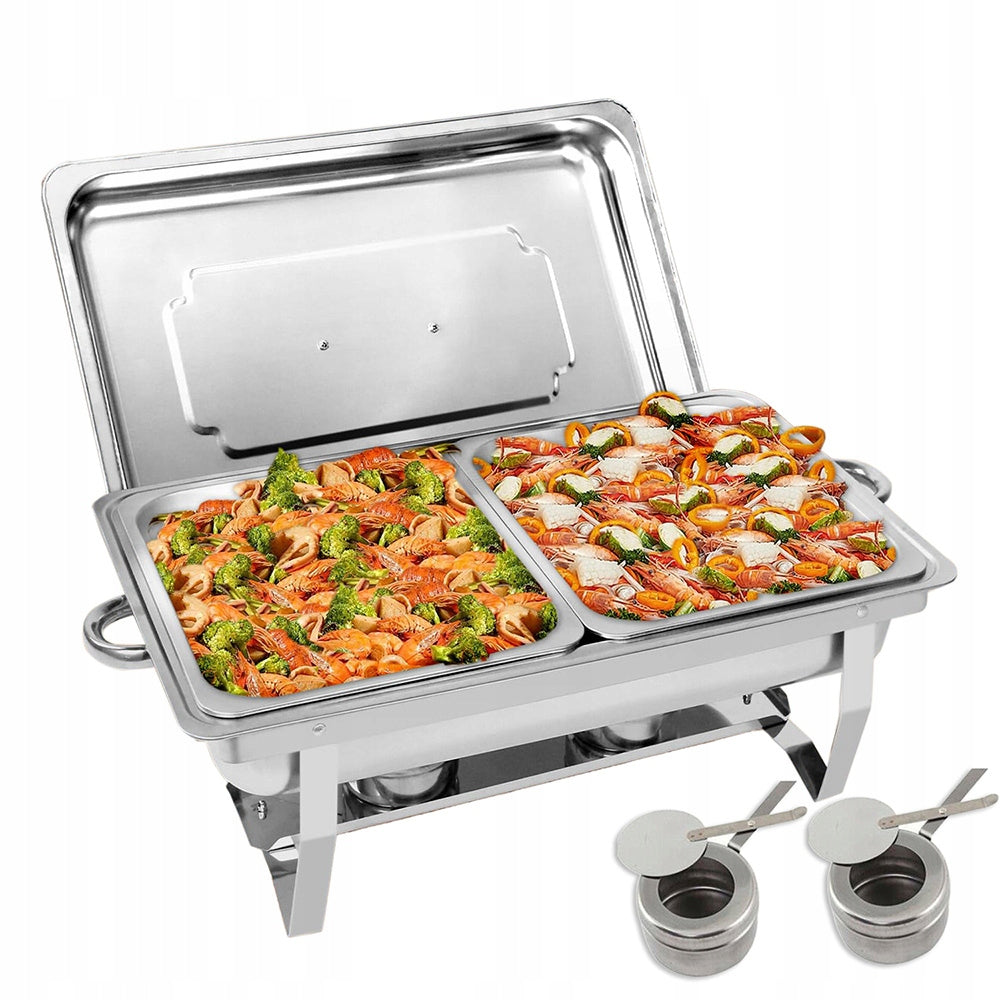 1/2 HEATER FOR CATERING DISHES 9 L STAINLESS STEEL Brand no brand